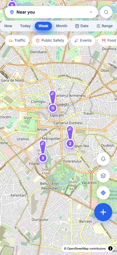 La même carte, en version mobile.